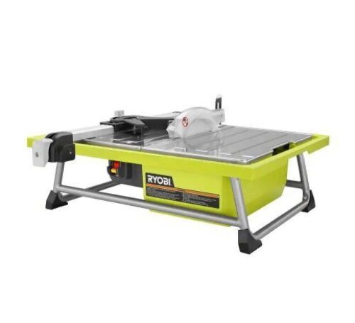RYOBI 7 in. 4.8 Amp Tabletop Tile Saw - Lot 726