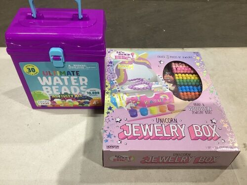 Ultimate Water Beads and Unicorn Jewelry Box - Lot 825