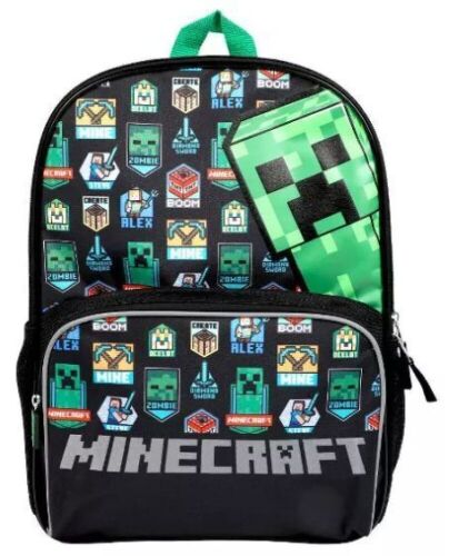 Lot of (2) Minecraft Kids' 16" Backpack - Lot 995
