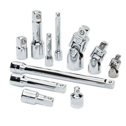 Husky 1/4in., 3/8in., and 1/2 in. Drive Accessory Set (11-Piece) - Lot 742