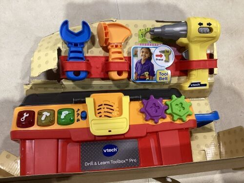 VTech Drill and Learn Toolbox - Lot 1022