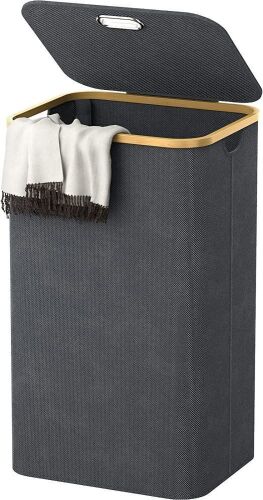 97L Laundry Hamper with Lid - Lot 1078