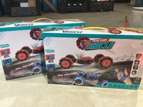 Lot of (2) Torsion Stunt Vehicle Sets - Lot 500