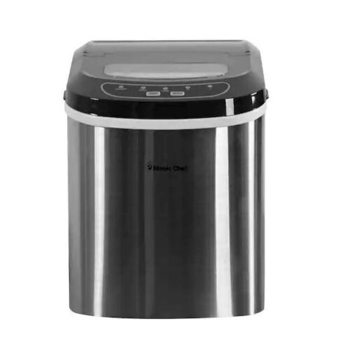 Magic Chef 27 lbs. Portable Countertop Ice Maker in Stainless Steel - Lot 1192