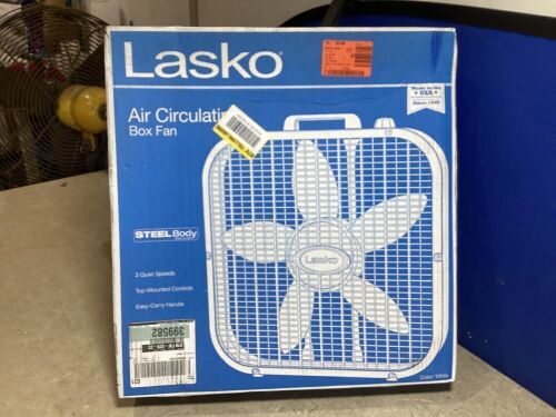Lasko Air Circulating Box Fan  - Lot 1170