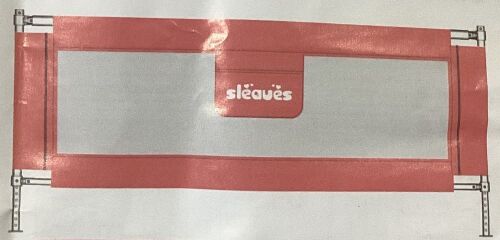 150cm Safety Bed Guardrail - Pink - Lot 164