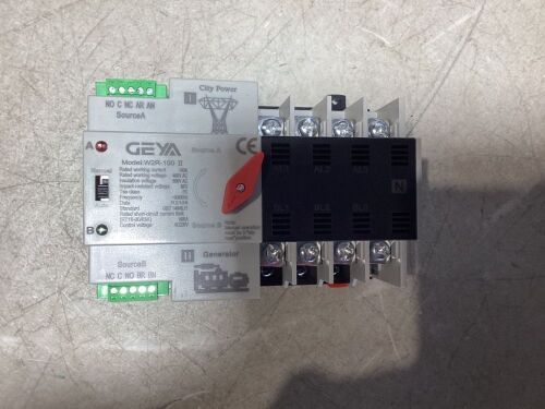 GEYA W2R Automatic Transfer Switch For PV - Lot 1190