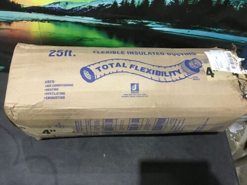 25'x4" Diameter Flexible Insulated Ducting - Lot 1149