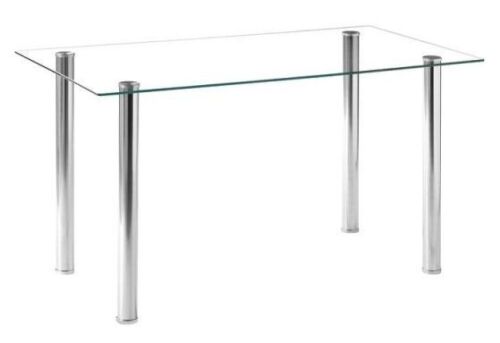 Glass Dining Table - 27.5"x52" Surface - Lot 33