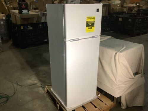 RCA Dual Door Mini Fridge - Small Dents on Back  - Lot 47