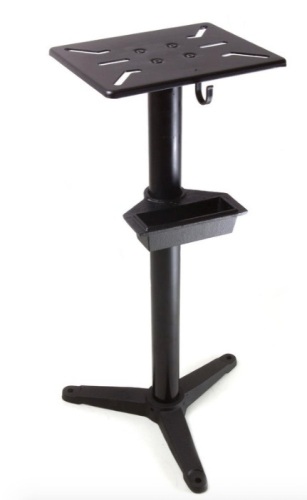 WEN 4288T Cast Iron Bench Grinder Pedestal Stand with Water Pot - Lot 219