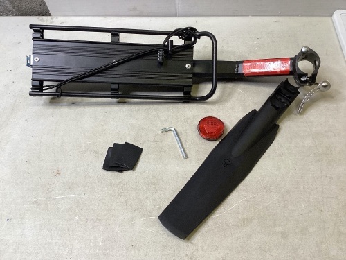 TOPINCN Bike Cargo Rack, Aluminum Alloy  - Lot 234