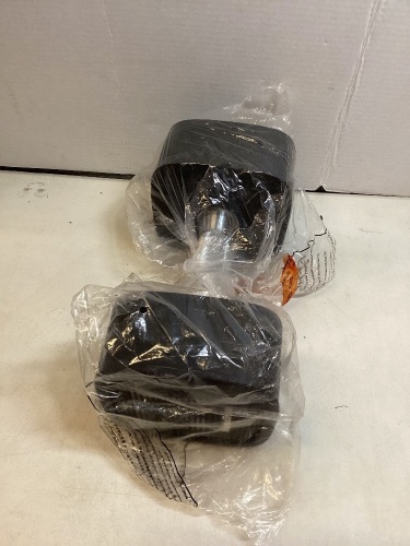 Set of 2 NordicTrack 50lb Dumbbells - Lot 373