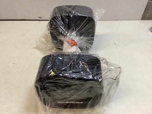 Set of 2 NordicTrack 35lb Dumbbells - Lot 413