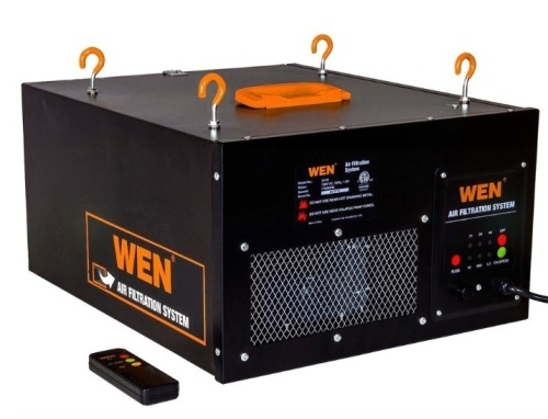 WEN 3410 3-Speed Remote-Controlled Air Filtration System (300/350/400 CFM) - Lot 453