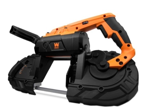 WEN 94396 10-Amp 5-Inch Variable Speed Handheld Portable Band Saw for Metal - Lot 374