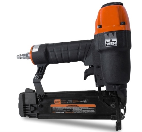 WEN 61721 18-Gauge 3/8-Inch to 2-Inch Pneumatic Brad Nailer - Lot 437