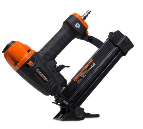 WEN 61723K 18-Gauge 3/8-Inch to 2-Inch Brad Nailer with Carrying Case and 2000 Nails - Lot 442