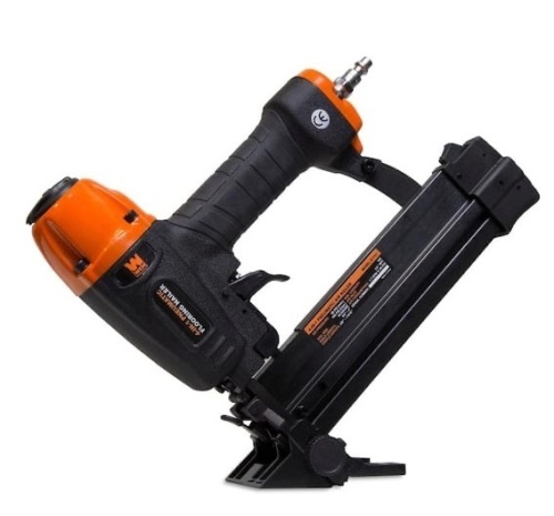 4-in-1 18-Gauge Pneumatic Flooring Nailer and Stapler, May Be MIssing Hardware - Lot 107
