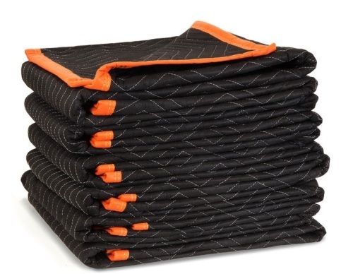 WEN 272406 72-Inch by 40-Inch Heavy Duty Padded Moving Blankets, 6-Pack - Lot 565