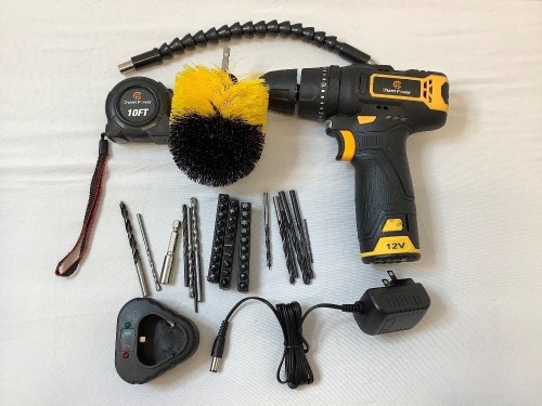 Chant Power, 12V Max Li-Ion Cordless Drill, New - Lot 86