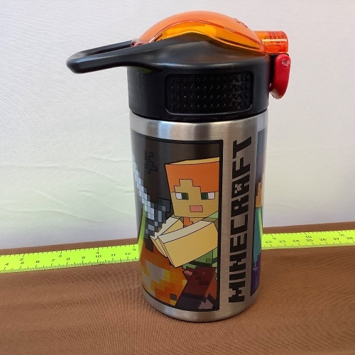 Zak Designs Minecraft Stainless Steel Water Bottle - Lot 146