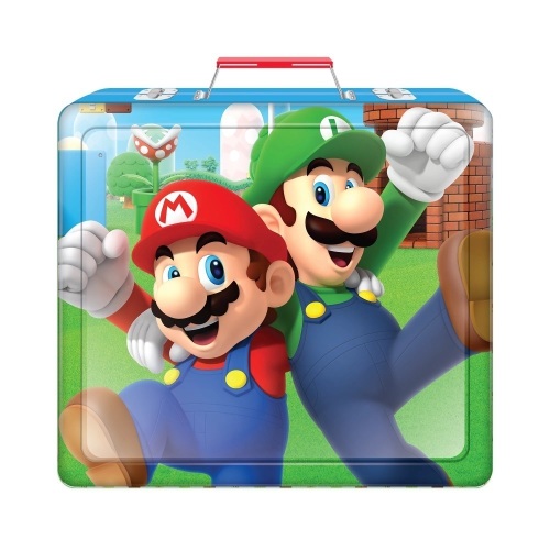 Nintendo Super Mario Deluxe Activity Set with Metal Carrying Case, 708 Pieces - Lot 200