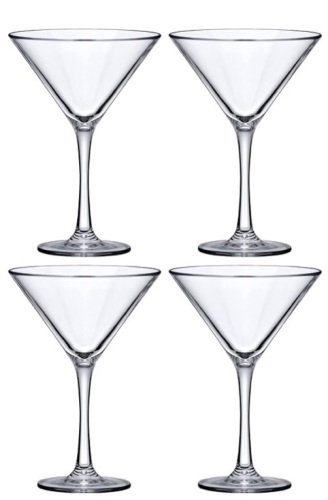 Amazing Abby Vesper Tritan Martini Glasses (Set of 4) - Lot 270