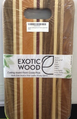 Exotic Wood Cutting Board - Lot 344