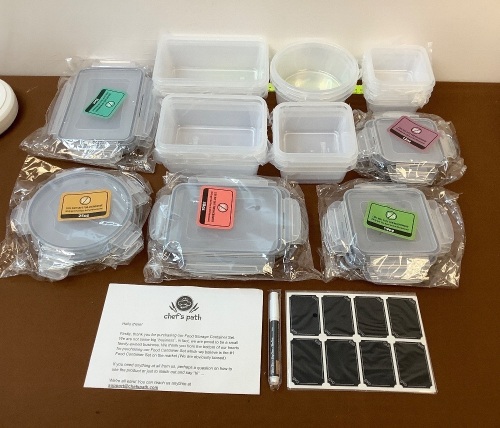 Chef's Path, 16 Piece Food Storage, Appears New - Lot 370