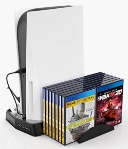 PS5 Cooling Fan Station & Dual Controller Charger - Lot 386