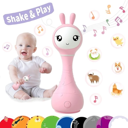 Alilo Bunny Smarty Musical Light-Up Rattle - Lot 410