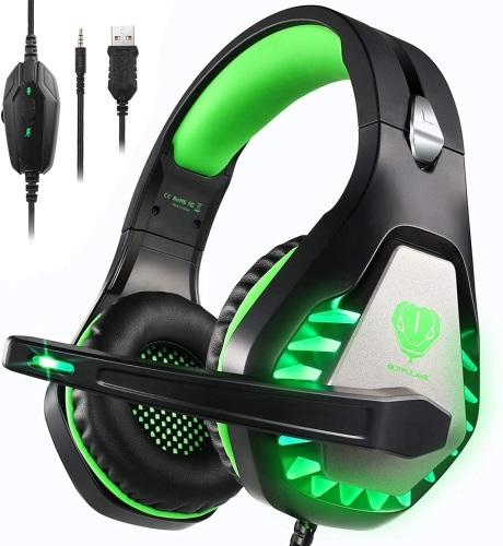 Wired Pro Stereo Over Ear Gaming Headphones - Lot 439
