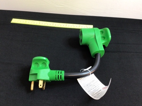 RVMATE 30 Amp To 50 Amp RV Adapter Cord - Lot 447