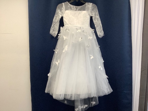 Flower Girl Dress, Size 6, Appears New - Lot 468