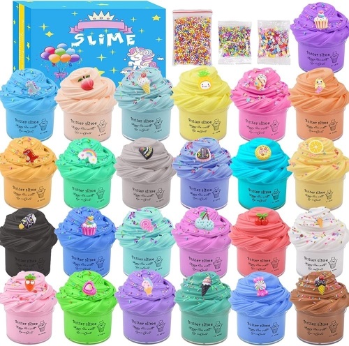 Pack of (25) Kids Mini Slime Kit - Lot 654