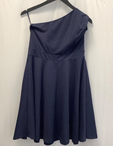 Womens One Shoulder Dress, Size XL - Lot 513