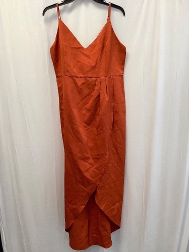 Womens Spaghetti Strap Cocktail Dress, Size XL/16-18 - Lot 557