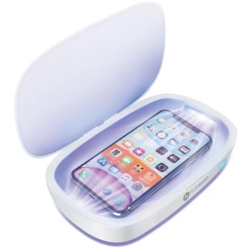 UV-C Sanitizing Phone Charging Box with Wireless Charging - Lot 718