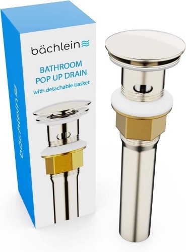 Bathroom Sink Drain with Overflow - Lot 314