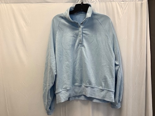 Women's Polo Fleece Sweatshirt, Size M - Lot 663