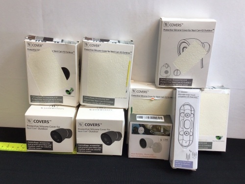 Lot of (9) Nest Cam Accessories - Lot 613