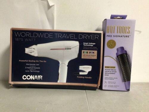 Conair Hair Dryer & Hot Tools Round Brush Replacement Head - Lot 130