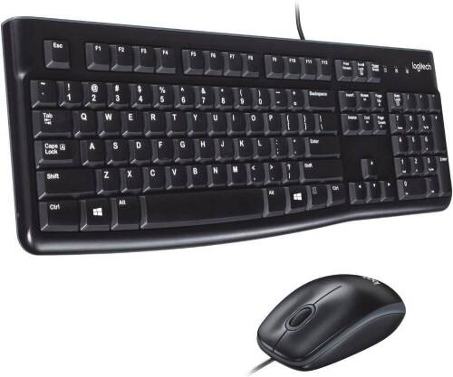 Logitech Wired Keyboard & Mouse Combo - Lot 164