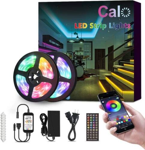 Calo 32.8ft LED RGB Strip Lights - Lot 167