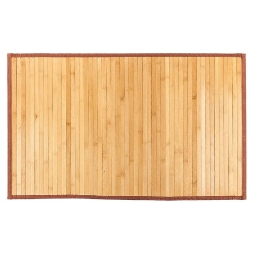 5' x 8' Waterproof Natural Bamboo Floor Rug Non-Skid - Lot 217
