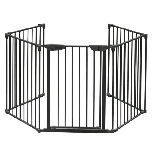 5-Panel Metal Decorative Fence - Lot 224