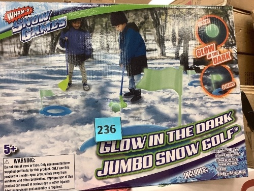 Glow in the Dark Jumbo Snow Golf - Lot 236