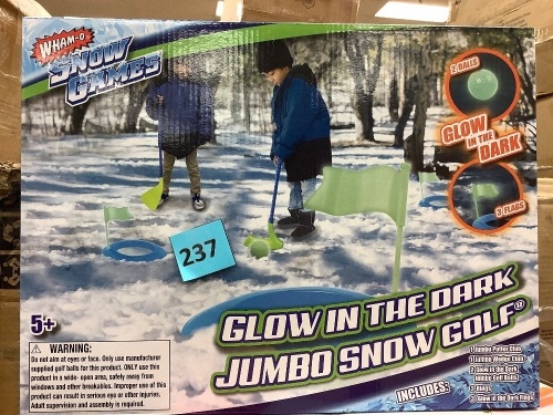 Glow in the Dark Jumbo Snow Golf - Lot 237
