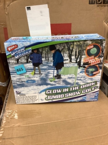 Glow in the Dark Jumbo Snow Golf - Lot 465